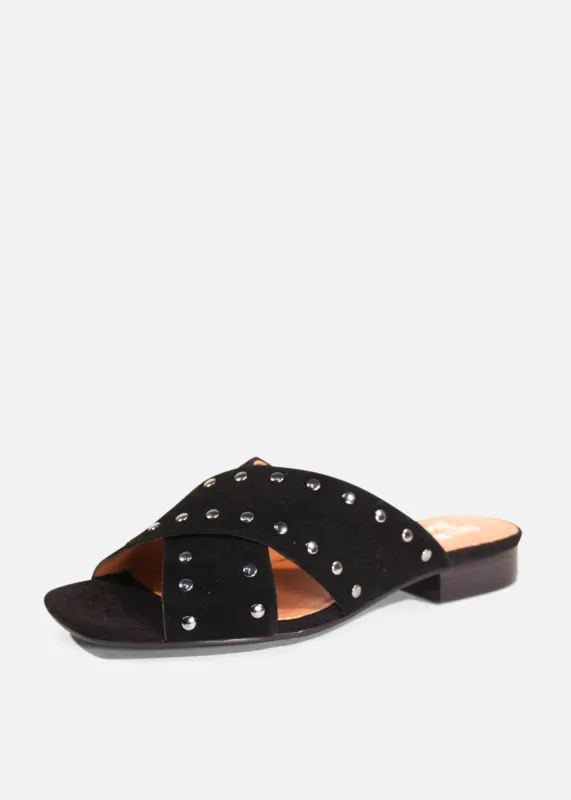 Olympia Suede Mules sold by Modcloth