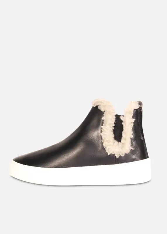 Winston Shearling Detail Sneakers sold by Modcloth