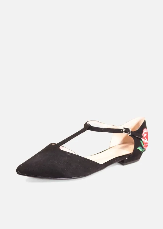 Garden T-Strap Flats sold by Modcloth