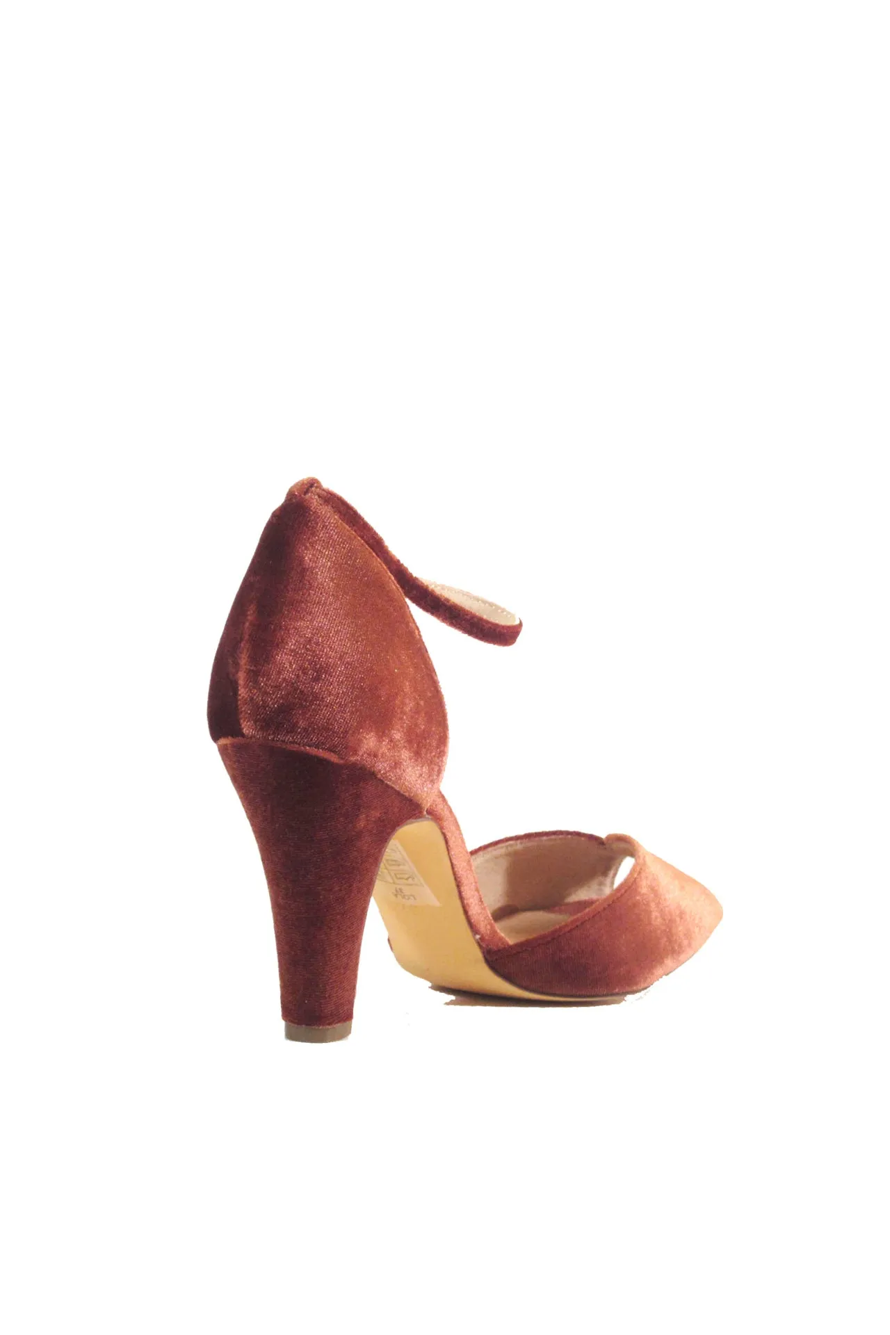 Lola Velvet Heels sold by Modcloth product image thumbnail 4
