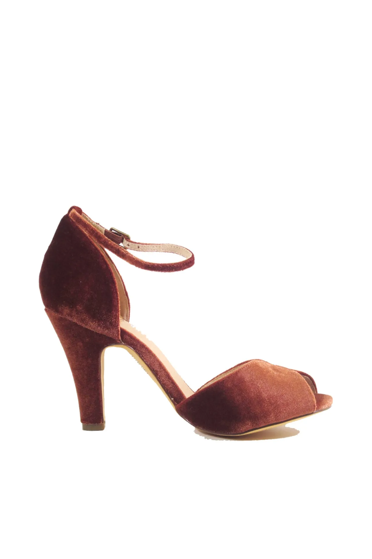 Lola Velvet Heels sold by Modcloth product image thumbnail 3