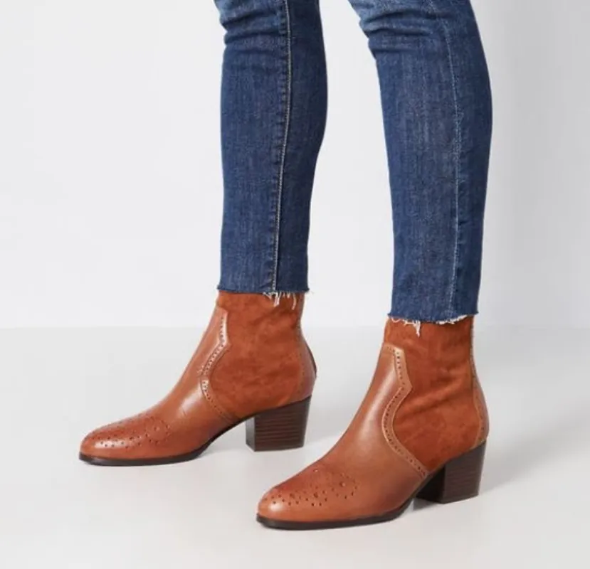 Lima Western Booties sold by Modcloth