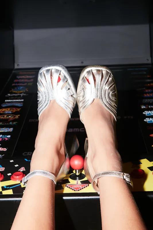 Karmel Retro Platform Heels sold by Modcloth