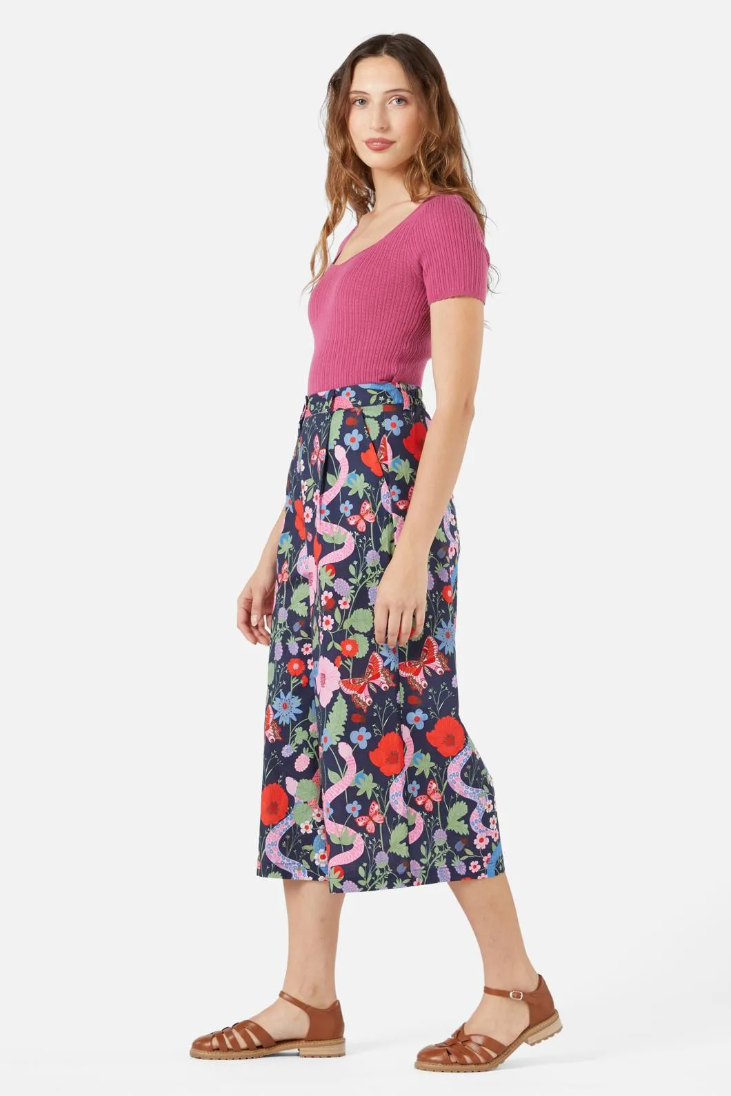 Luna Snake Skort sold by Modcloth product image thumbnail 2