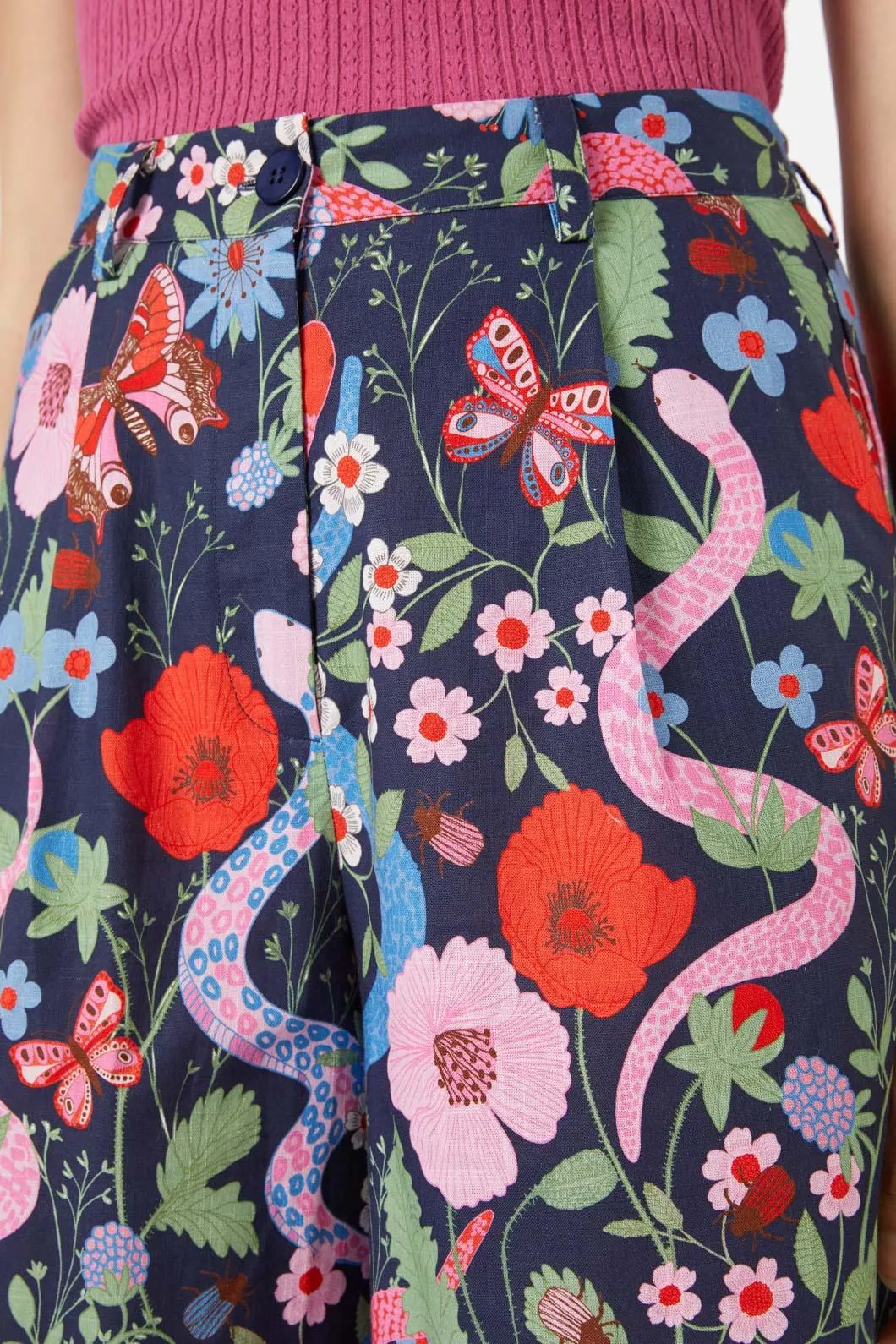 Luna Snake Skort sold by Modcloth product image thumbnail 4