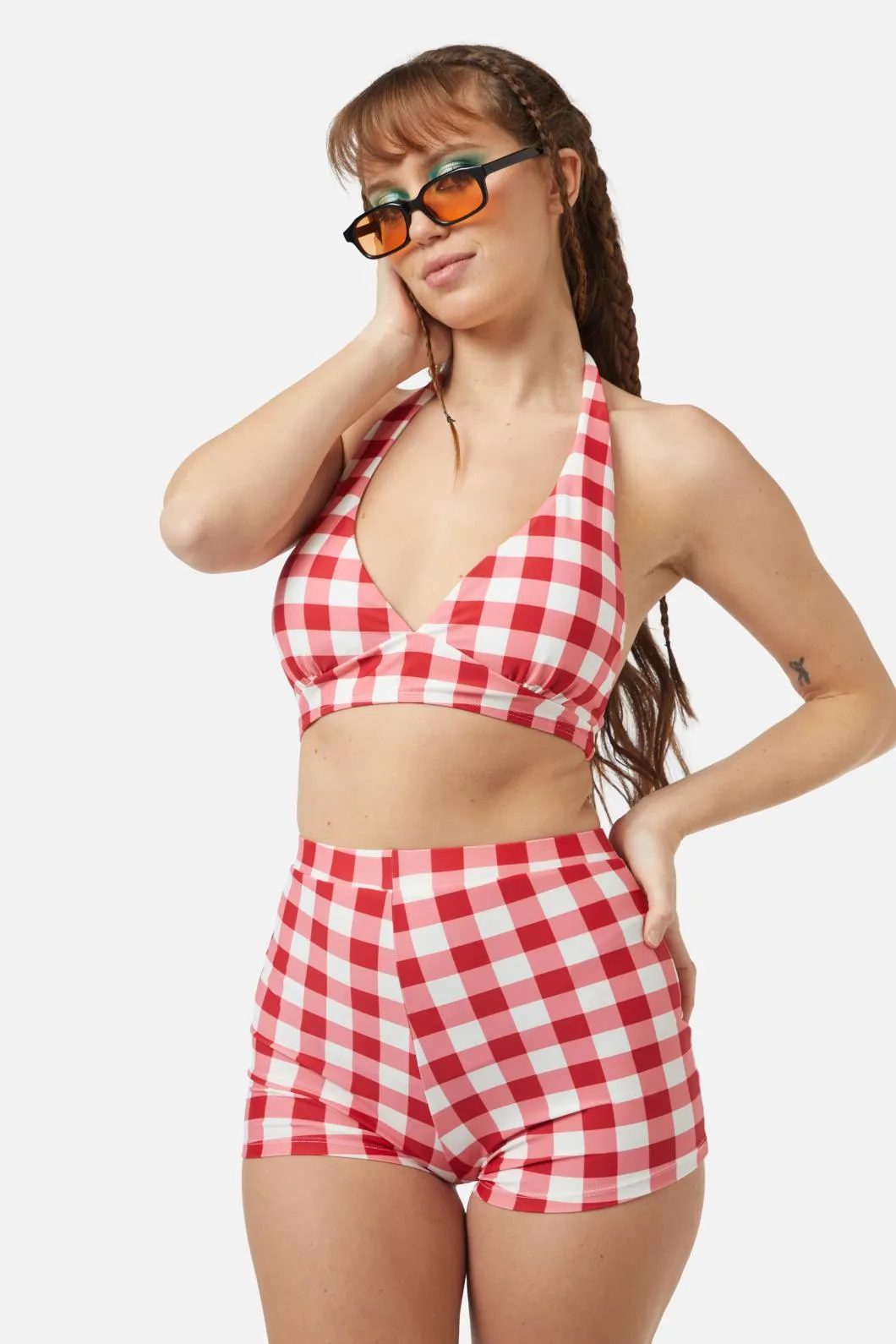 Jam Gingham Bikini Bottom sold by Modcloth product image thumbnail 2
