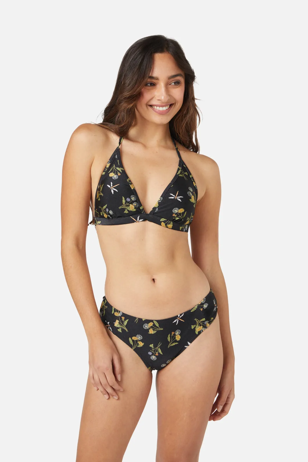 Dandelion Tri Bikini Top sold by Modcloth