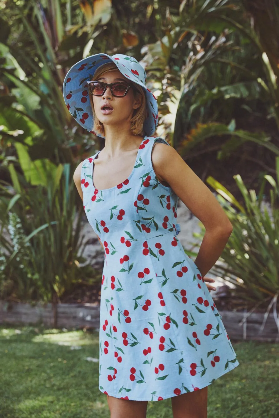 Cherry Girl Mini Dress sold by Modcloth