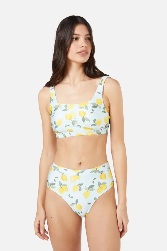 Lemon Bikini Top made by Modcloth