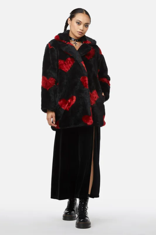 Heartbeat Coat sold by Modcloth