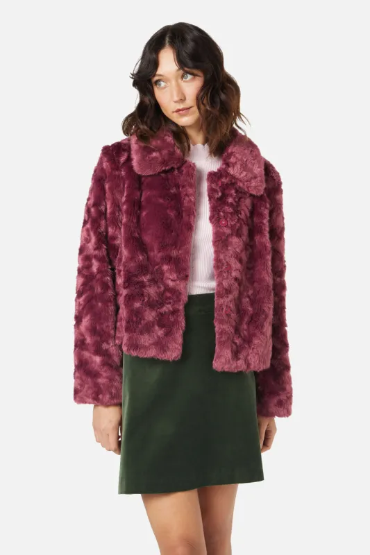 Tessa Fur Jacket sold by Modcloth