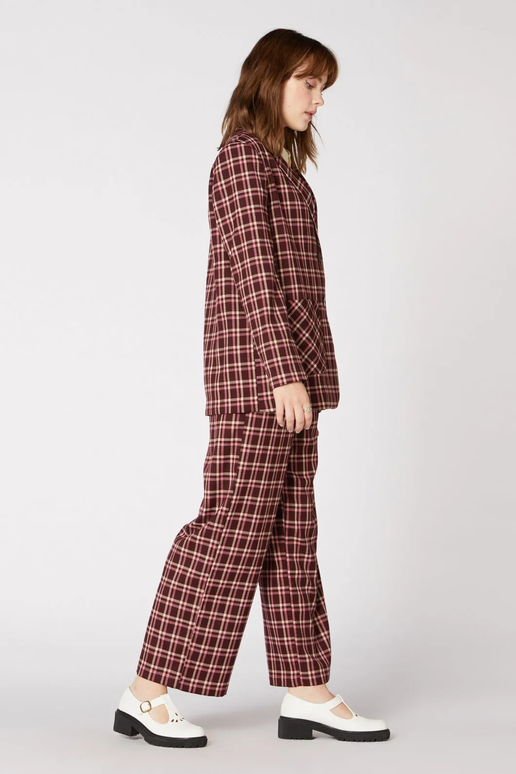 Gina Check Blazer sold by Modcloth product image thumbnail 4