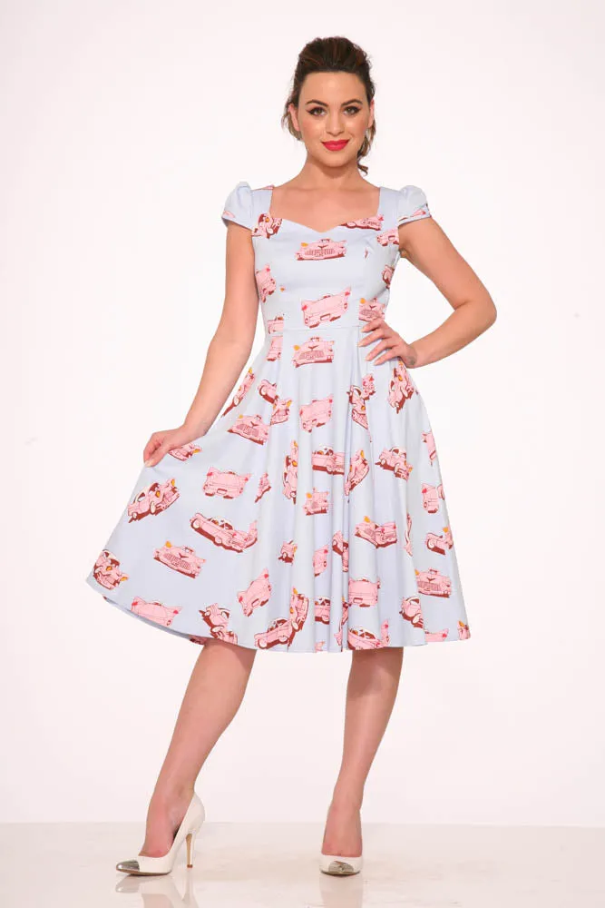 Car Hop Swing Dress sold by Modcloth
