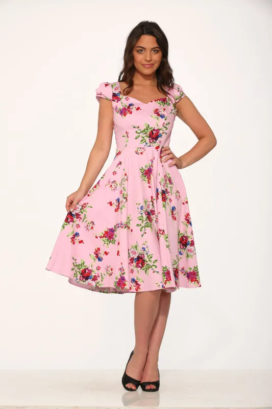 Pink Royall Ballet Swing Dress sold by Modcloth