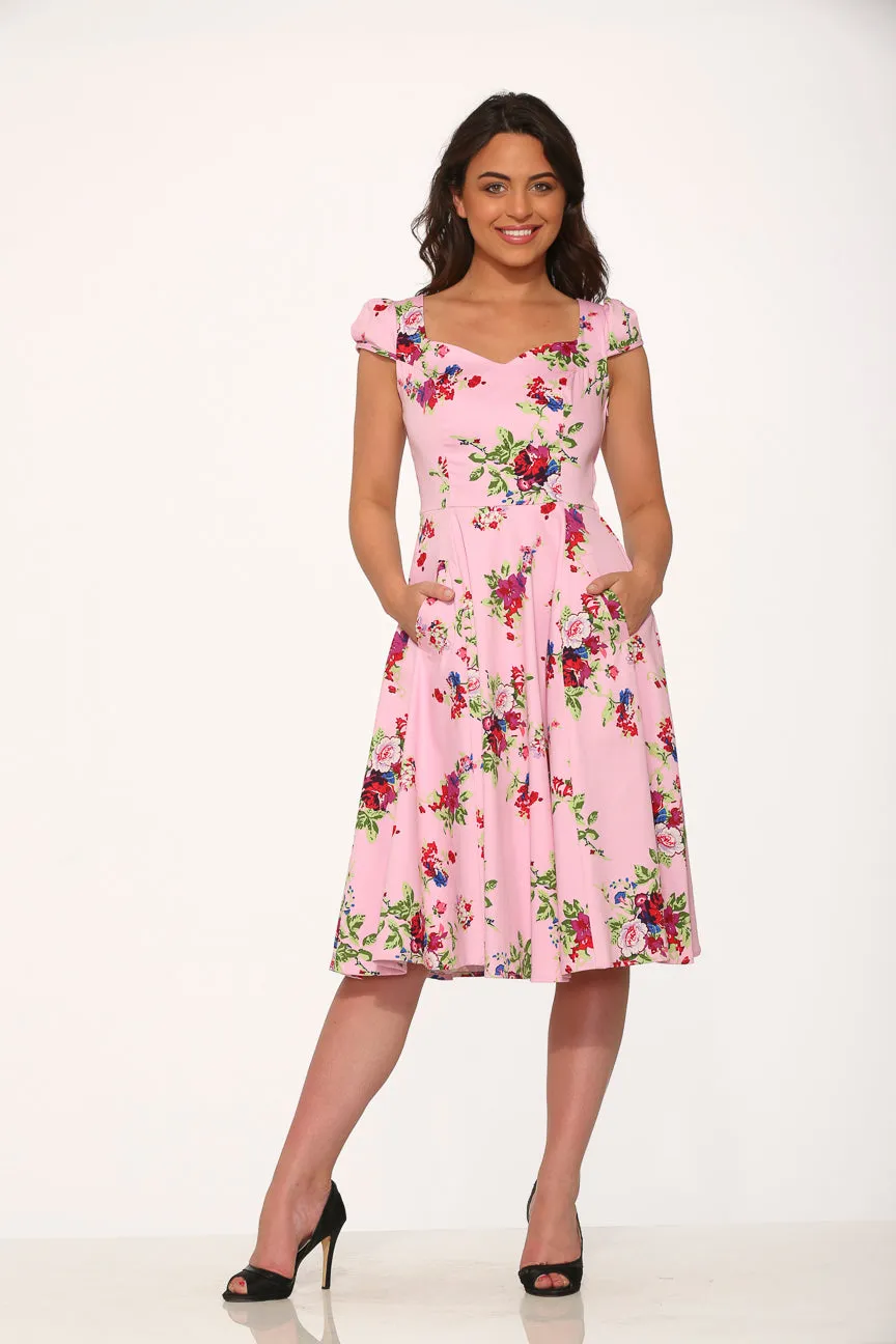 Pink Royall Ballet Swing Dress sold by Modcloth product image thumbnail 4