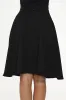 Black Embroidered Poodle Skirt sold by Modcloth