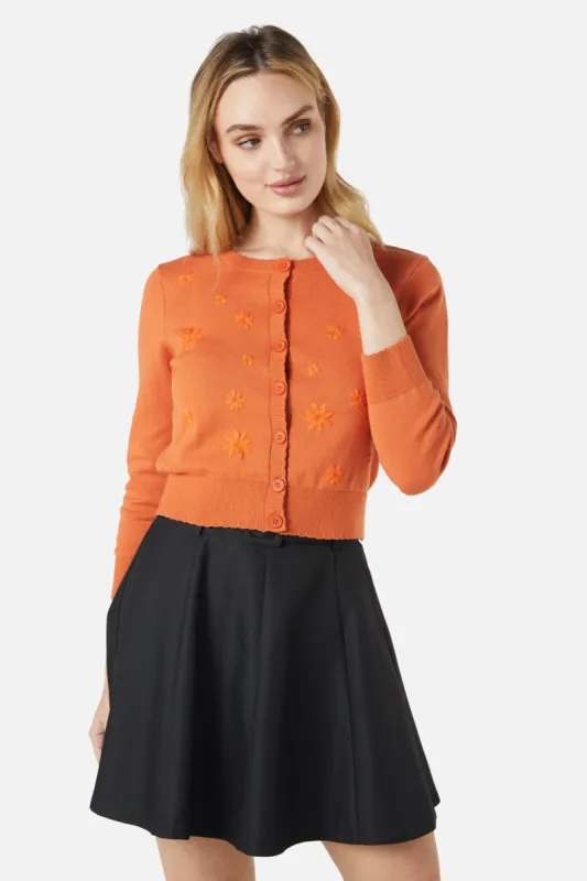 Bree Ditsy Embroidered Cardi sold by Modcloth