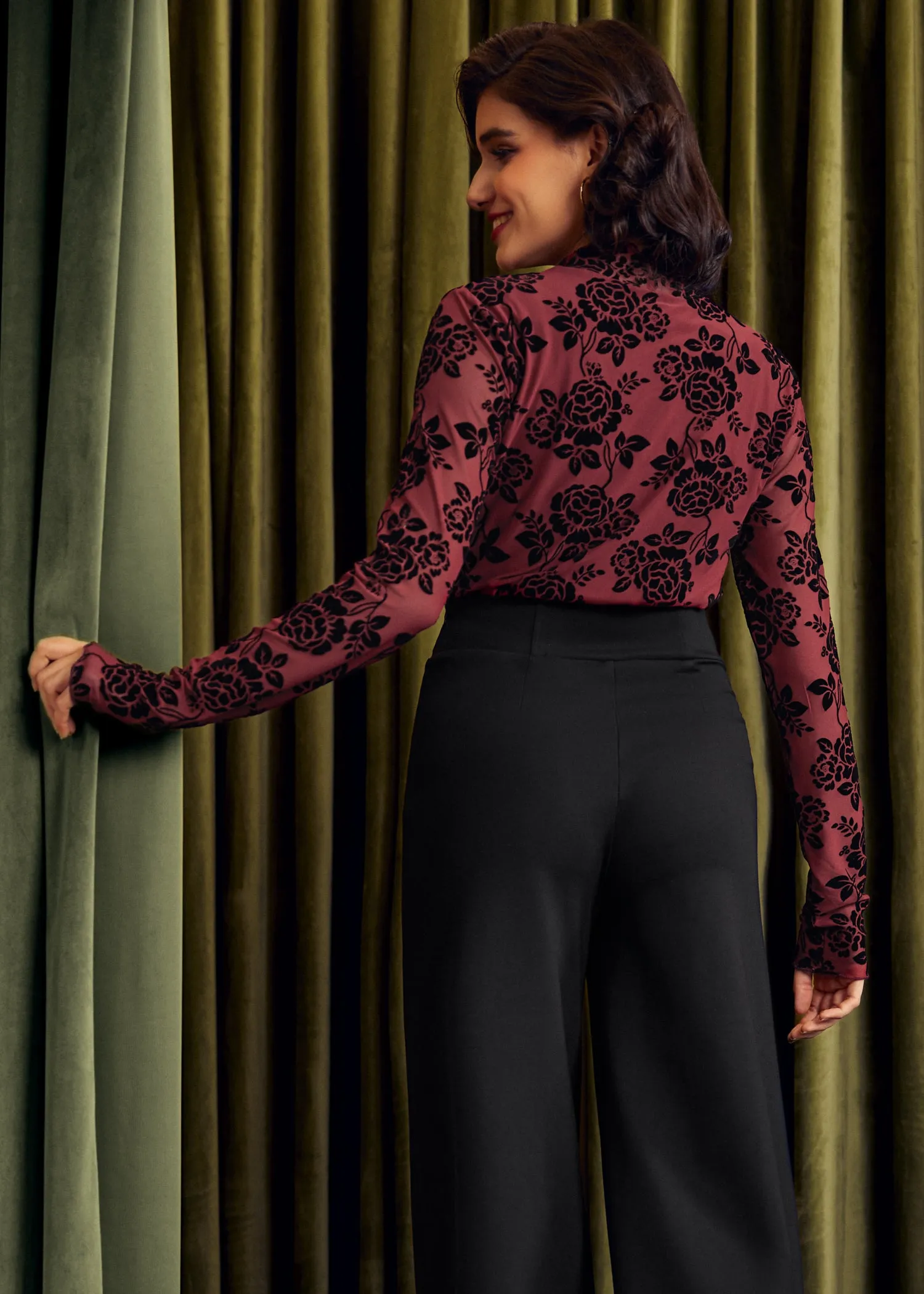 Golden Era Glow Turtleneck Top (Final Sale) sold by Modcloth product image thumbnail 5
