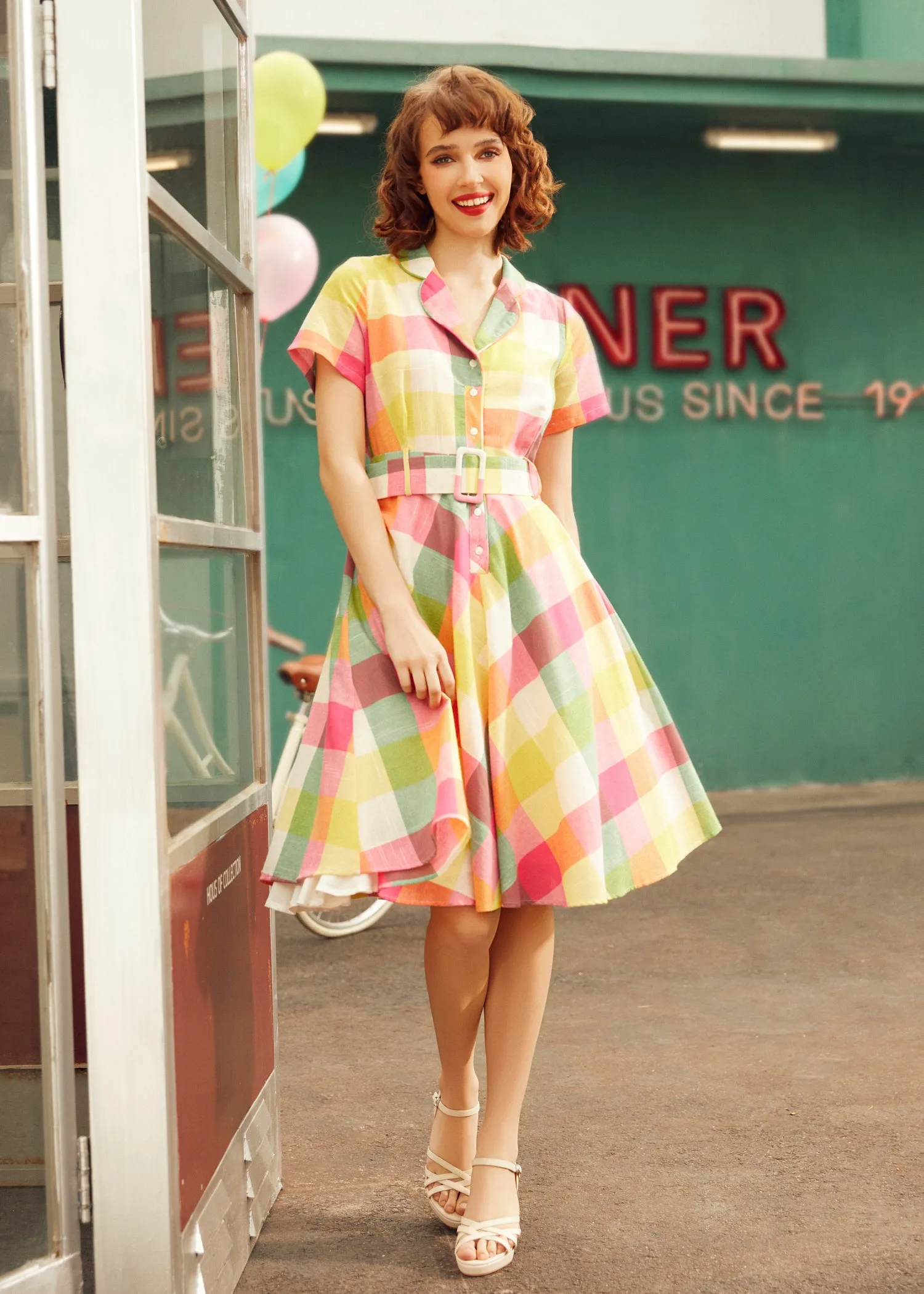 The Soda Fountain Sweetheart Dress sold by Modcloth