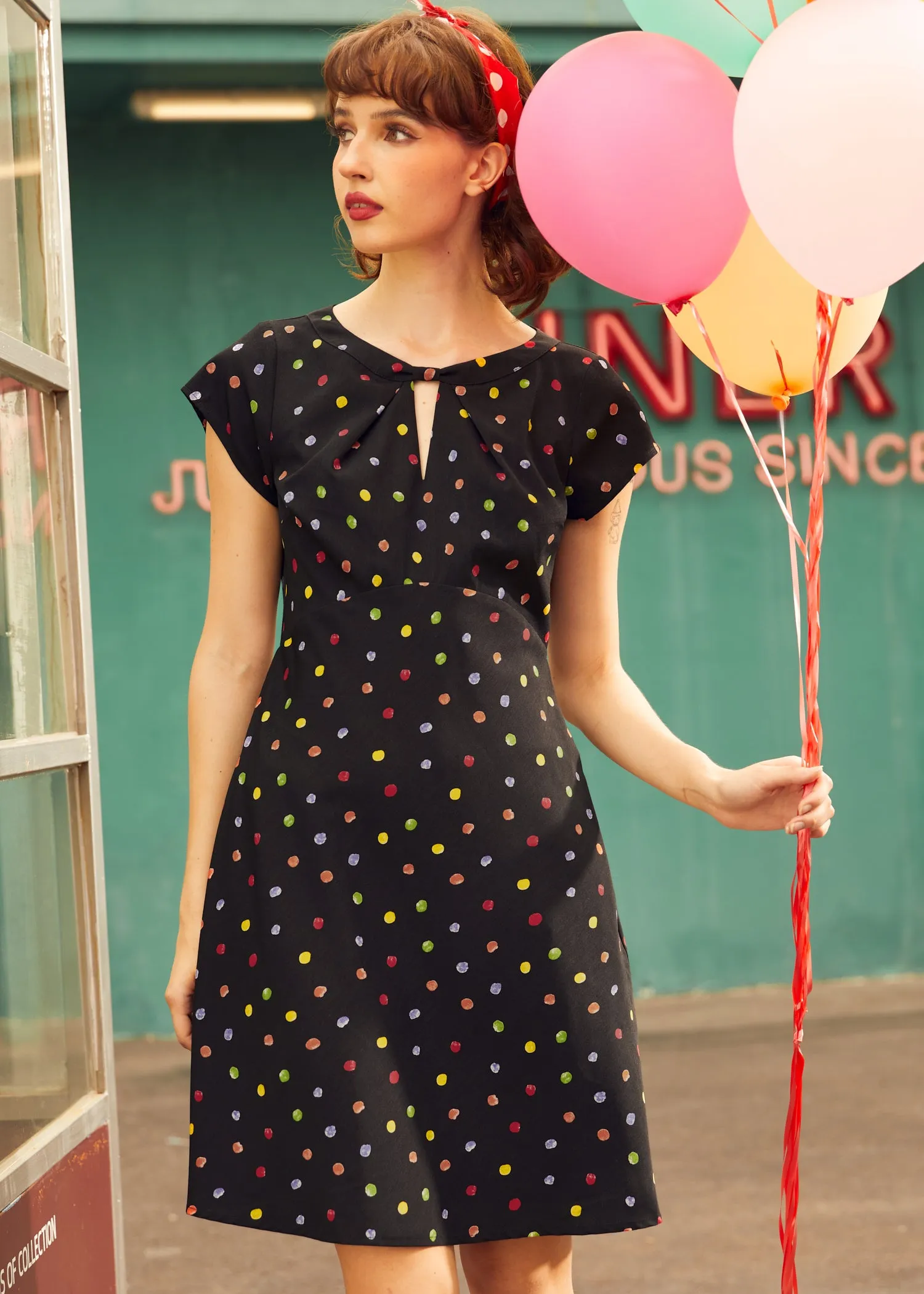 The Dot Dot Diner Dress sold by Modcloth product image thumbnail 3