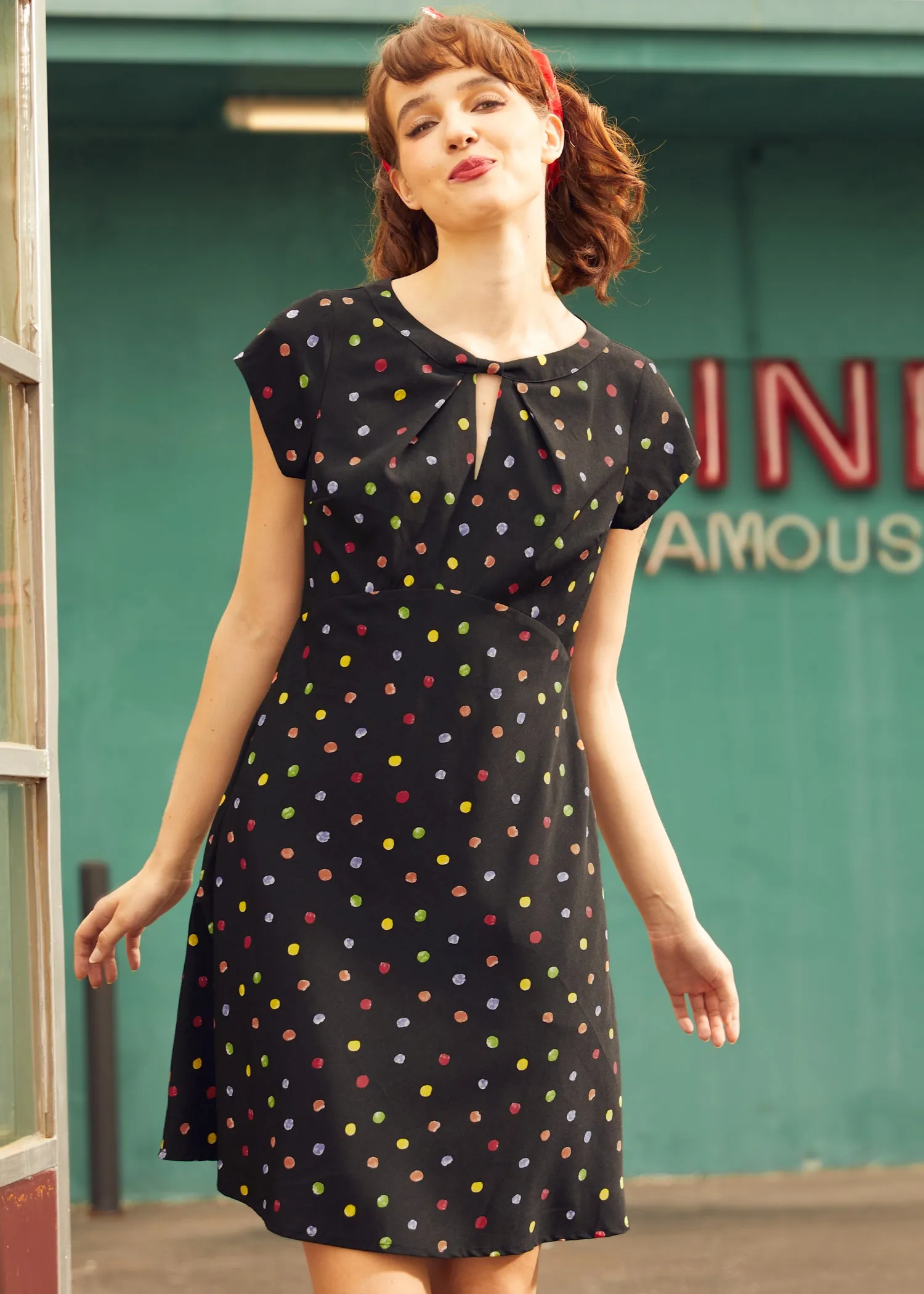 The Dot Dot Diner Dress sold by Modcloth product image thumbnail 5