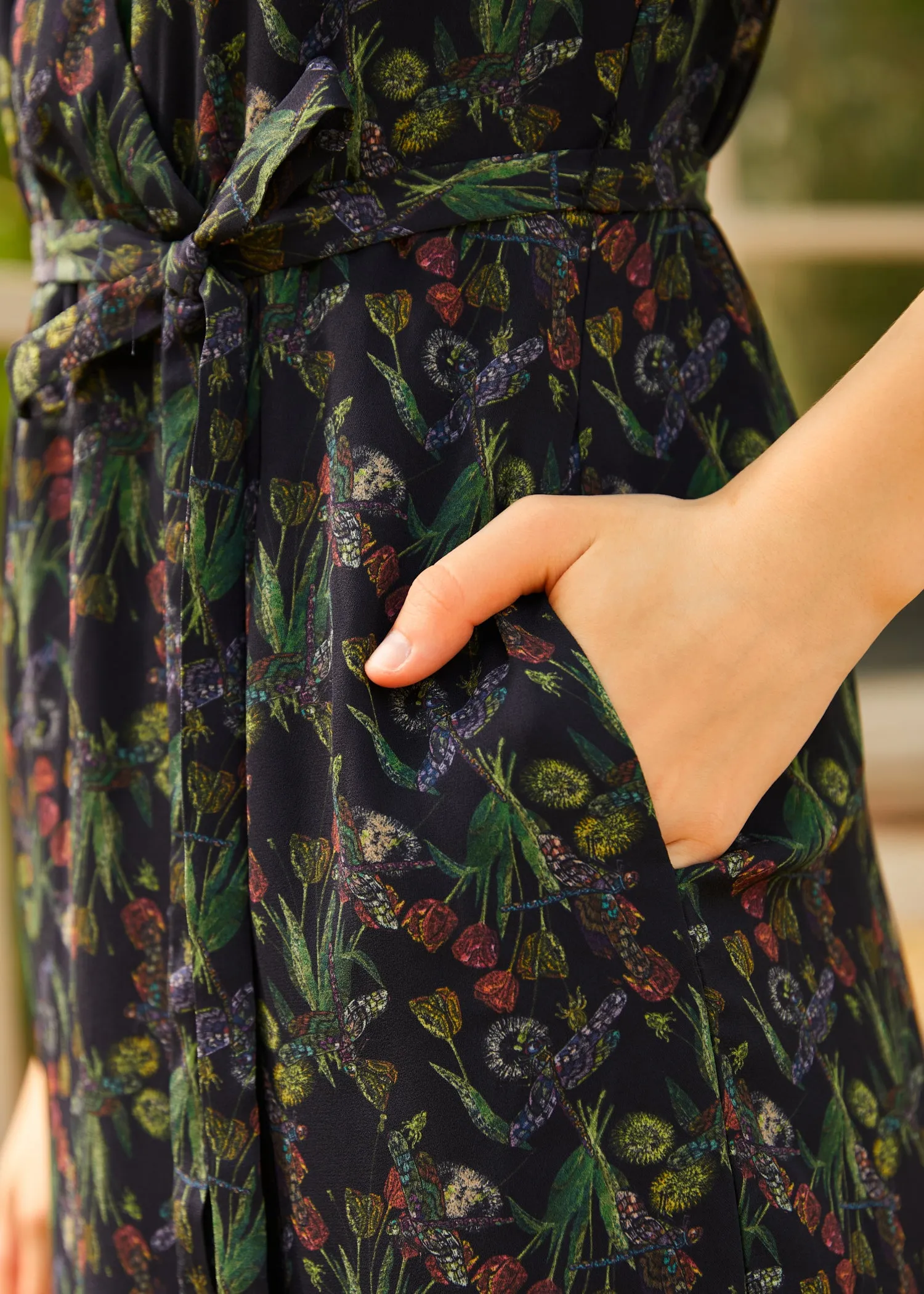 The Sunday Soirée Faux Wrap Dress sold by Modcloth product image thumbnail 4