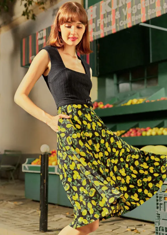 The Lemonade Stand Stunner Dress made by Modcloth
