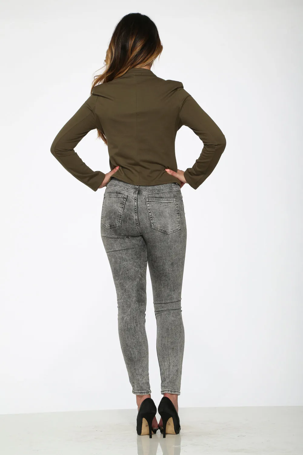 Olive Military Jacket sold by Modcloth product image thumbnail 4