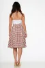 Red Plaid Swing Skirt sold by Modcloth