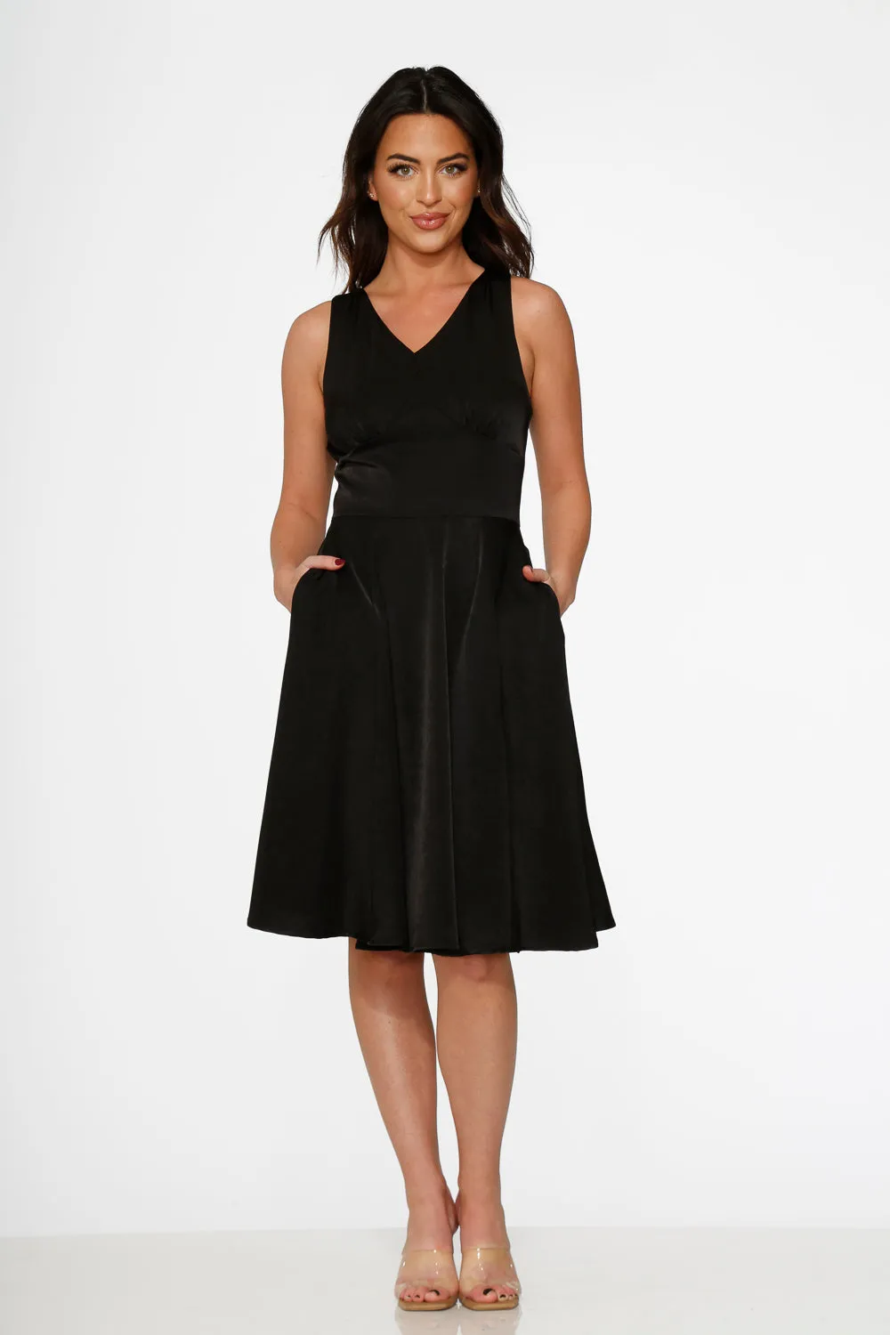 Black Swing Dress sold by Modcloth product image thumbnail 3
