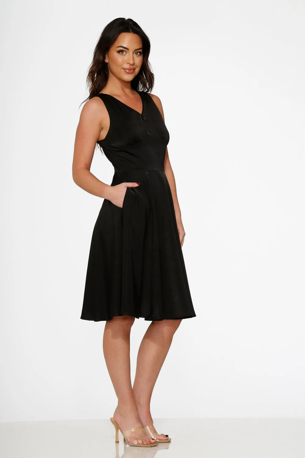 Black Swing Dress sold by Modcloth product image thumbnail 5