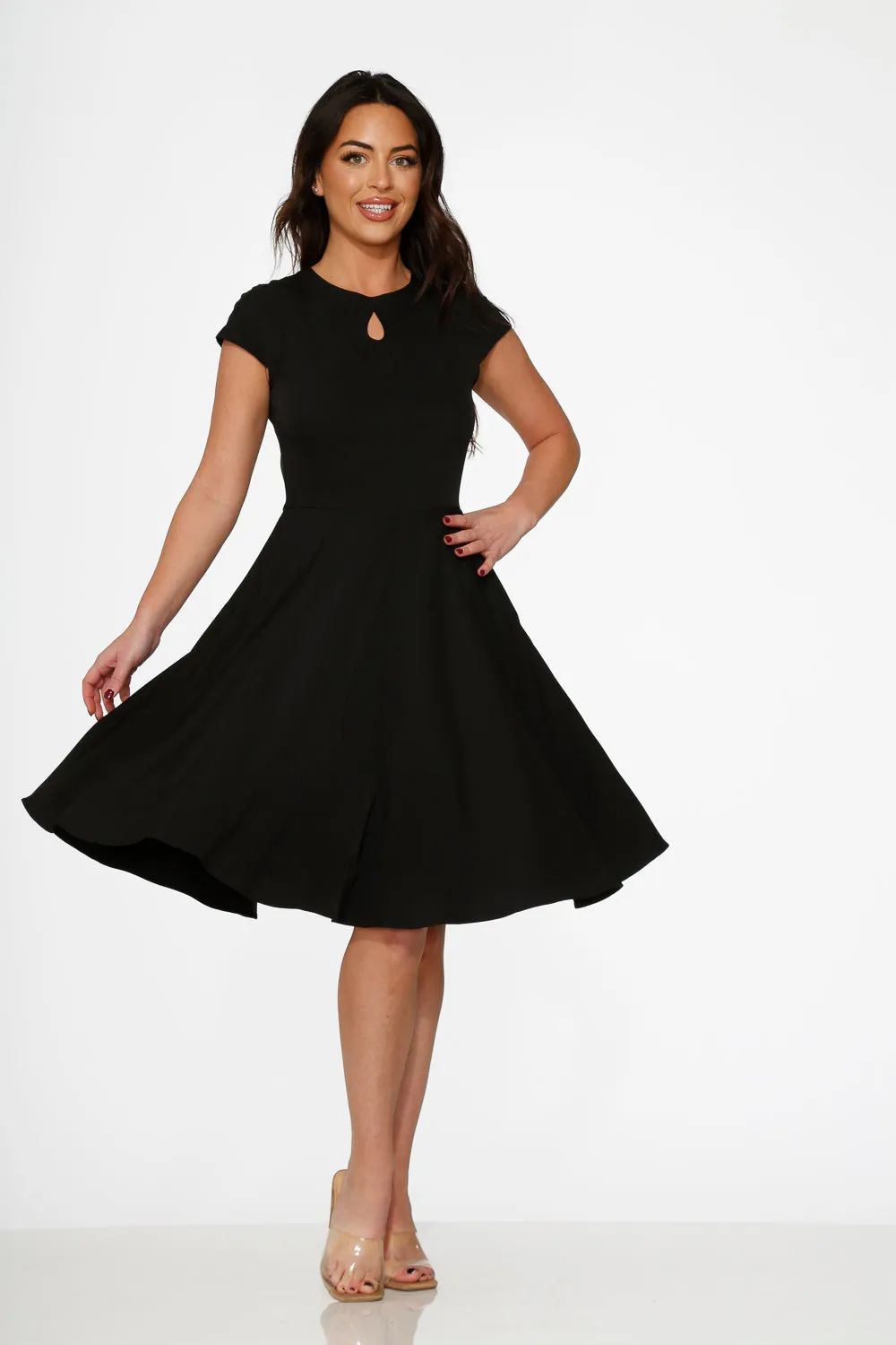 Black Swing Dress sold by Modcloth product image thumbnail 5