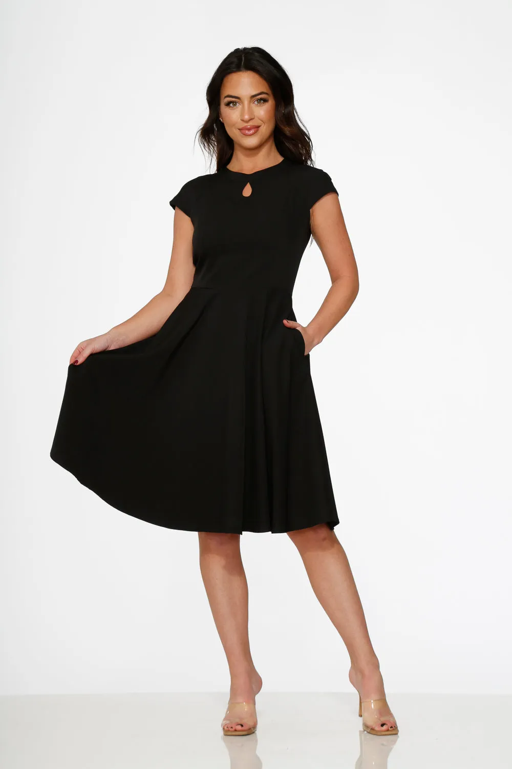 Black Swing Dress sold by Modcloth product image thumbnail 3