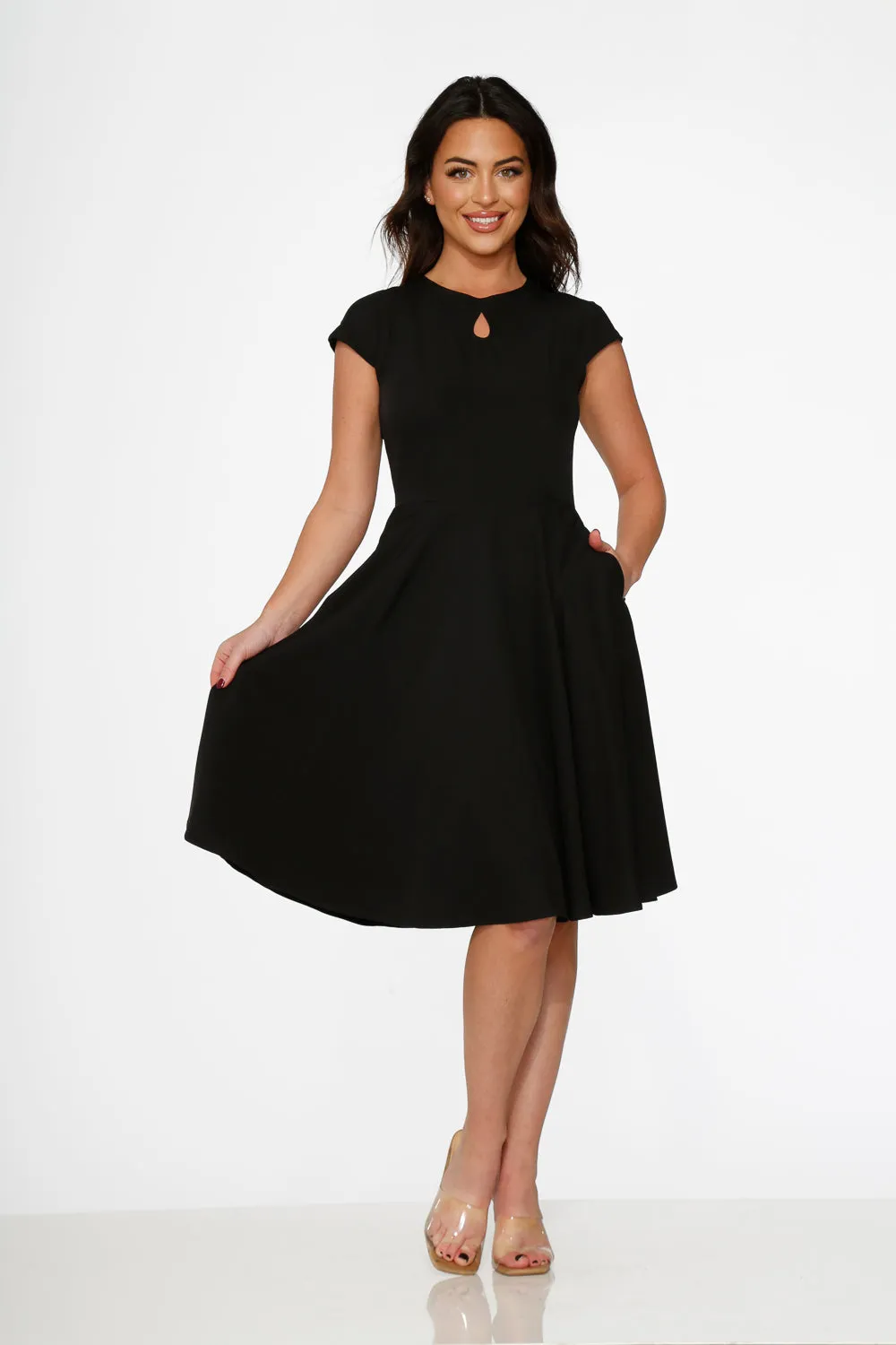 Black Swing Dress sold by Modcloth product image thumbnail 2