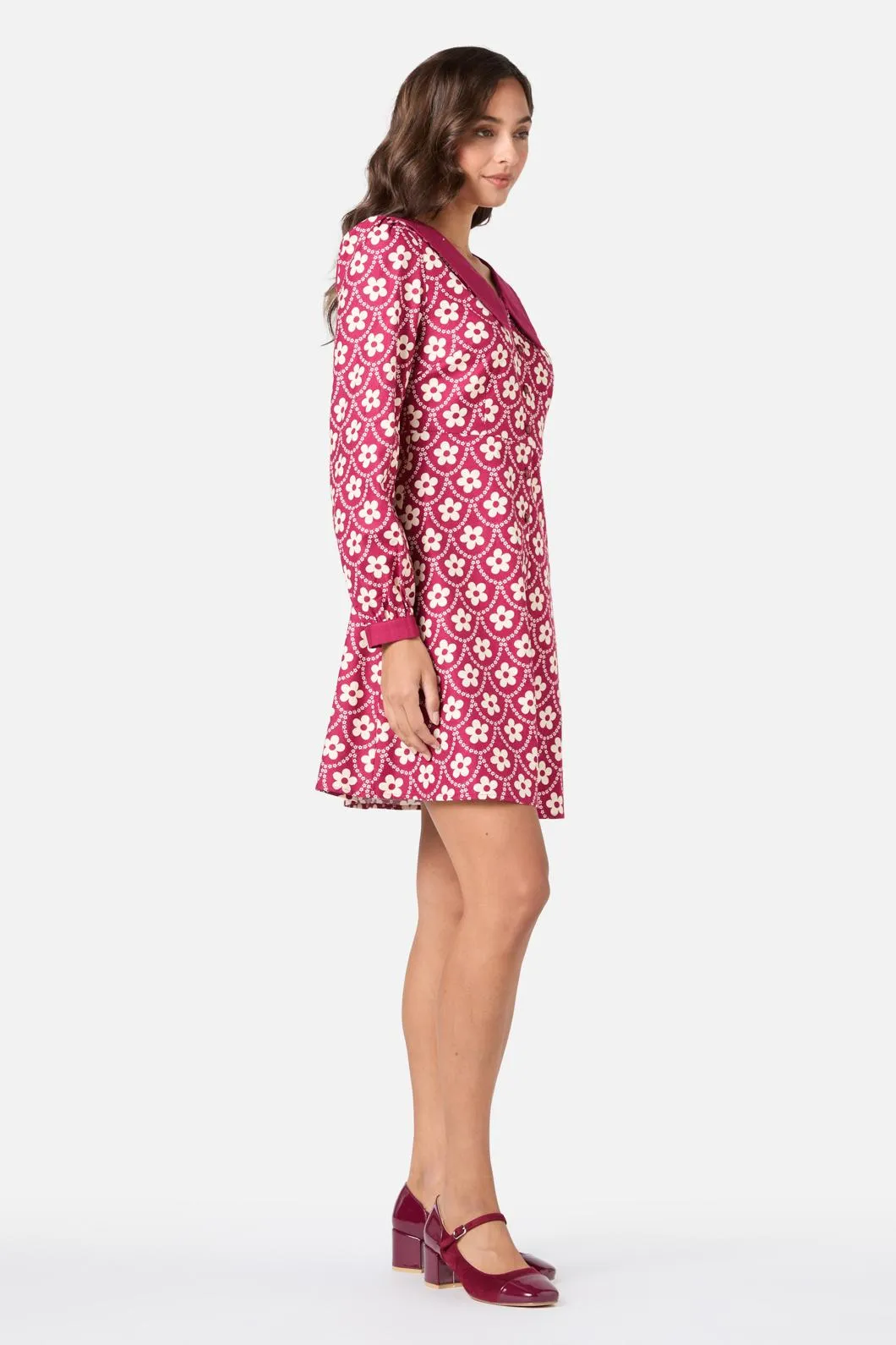 Megan Cute Collar Mini Dress sold by Modcloth product image thumbnail 3