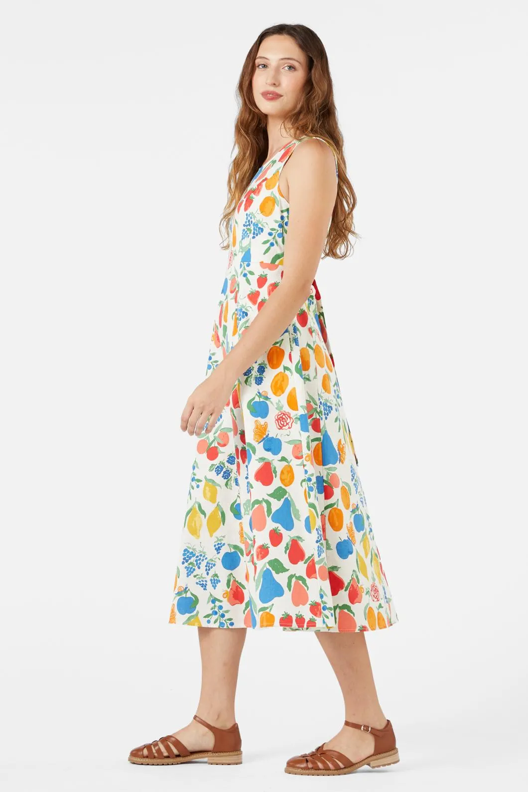 Fruit Bowl Midi Dress sold by Modcloth product image thumbnail 5