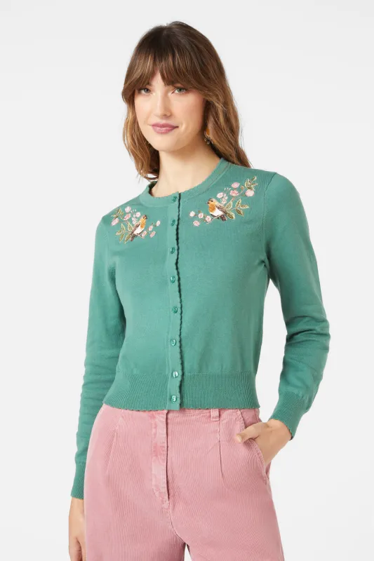 Blossom & Robin Cardi made by Modcloth