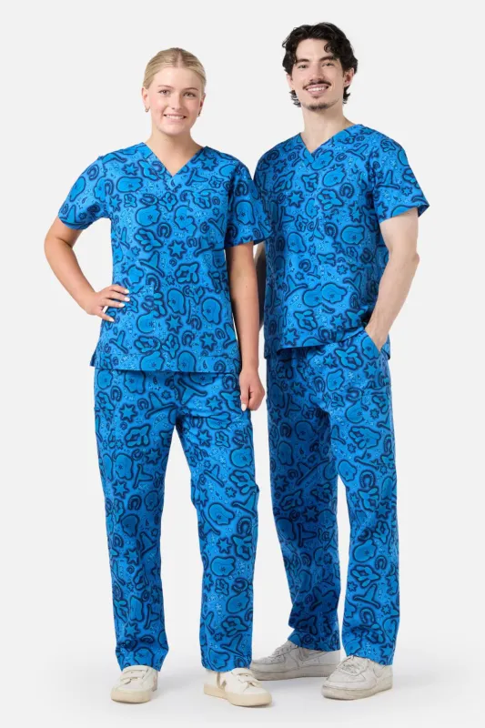 Outlaw Scrub Set sold by Modcloth