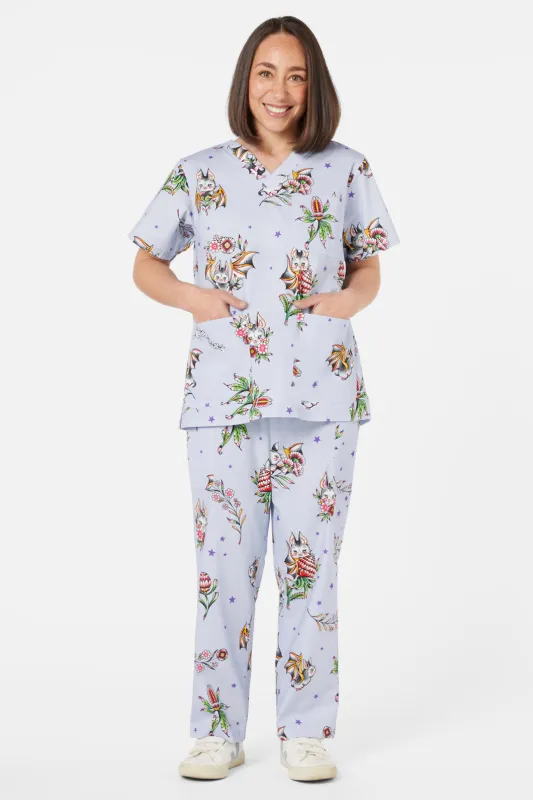 Fruity Bats Scrub Sets sold by Modcloth