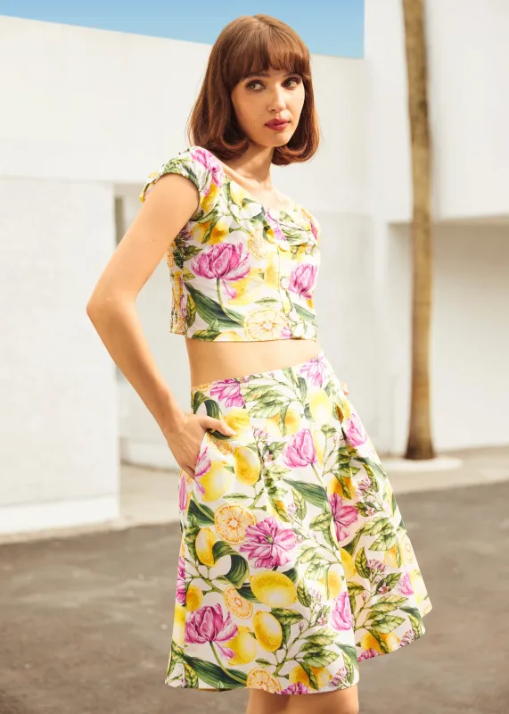 The Zest Is Yet to Come Skirt sold by Modcloth