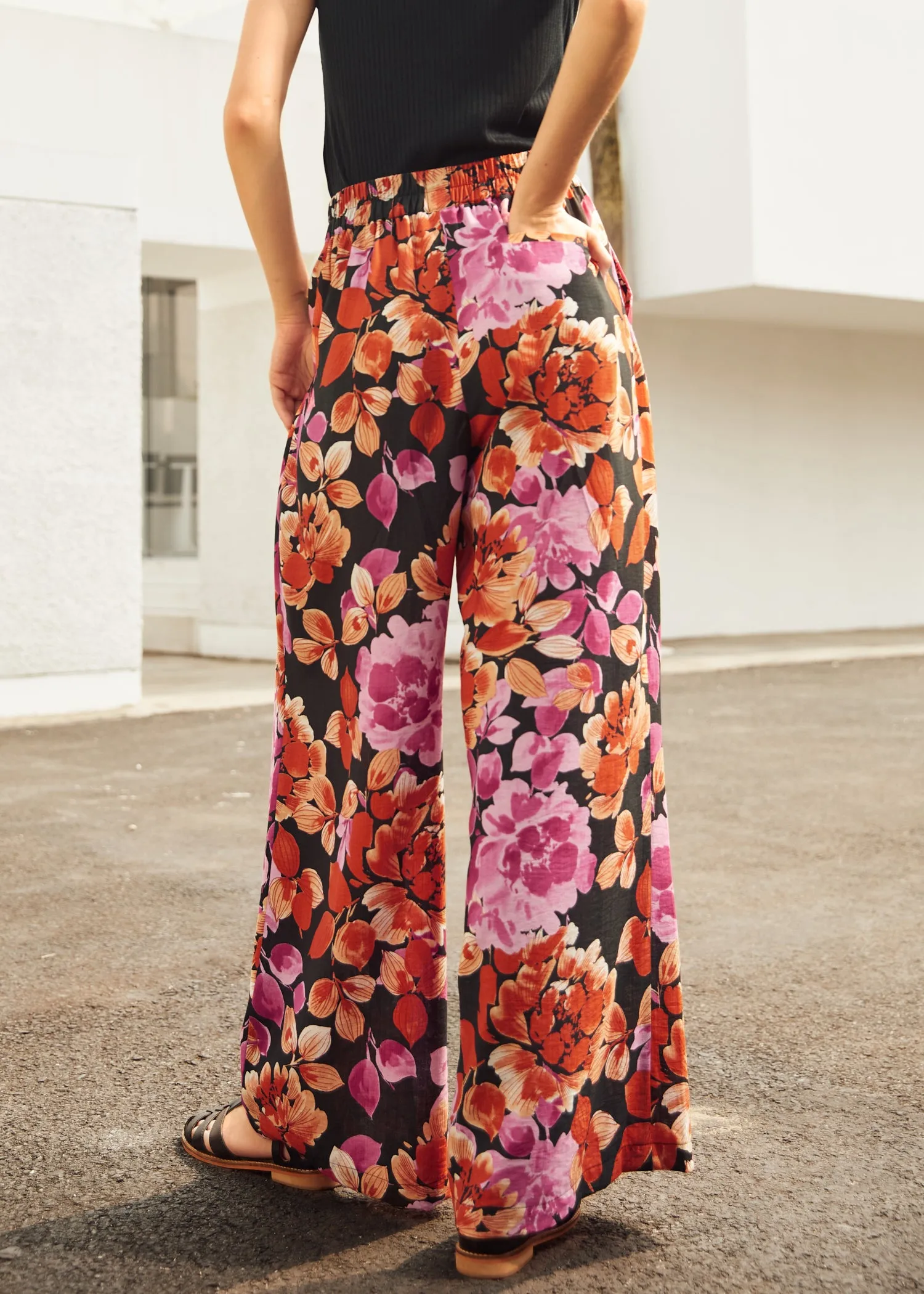 The Sunset Bloom Trousers sold by Modcloth product image thumbnail 3
