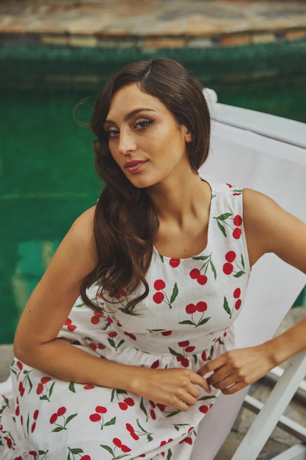 Cherry Girl Midi Dress sold by Modcloth product image thumbnail 2