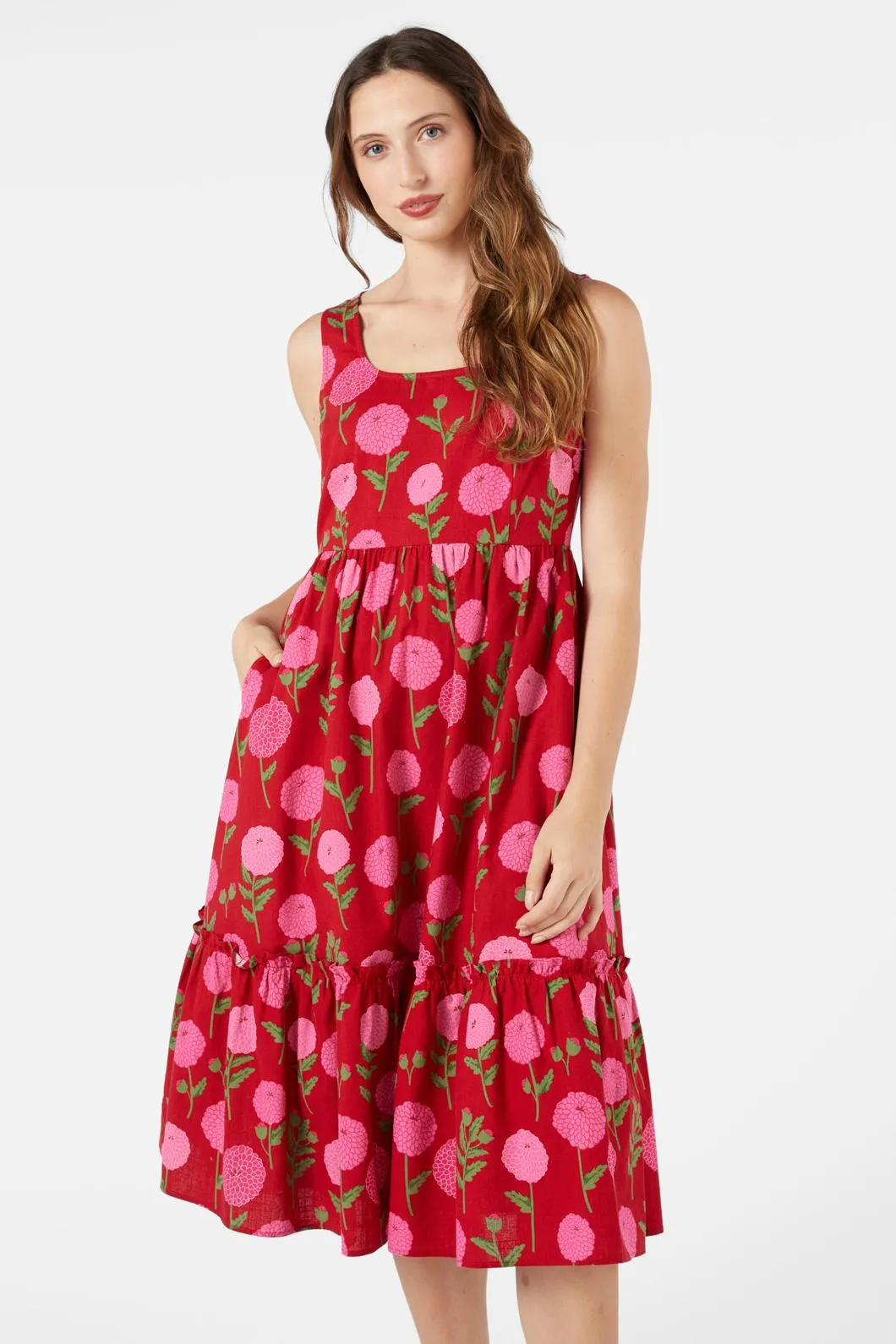 Marie Fleur Midi Dress sold by Modcloth