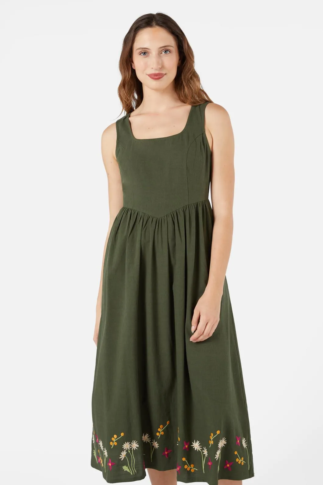 Native Embroidered Midi Dress sold by Modcloth product image thumbnail 2