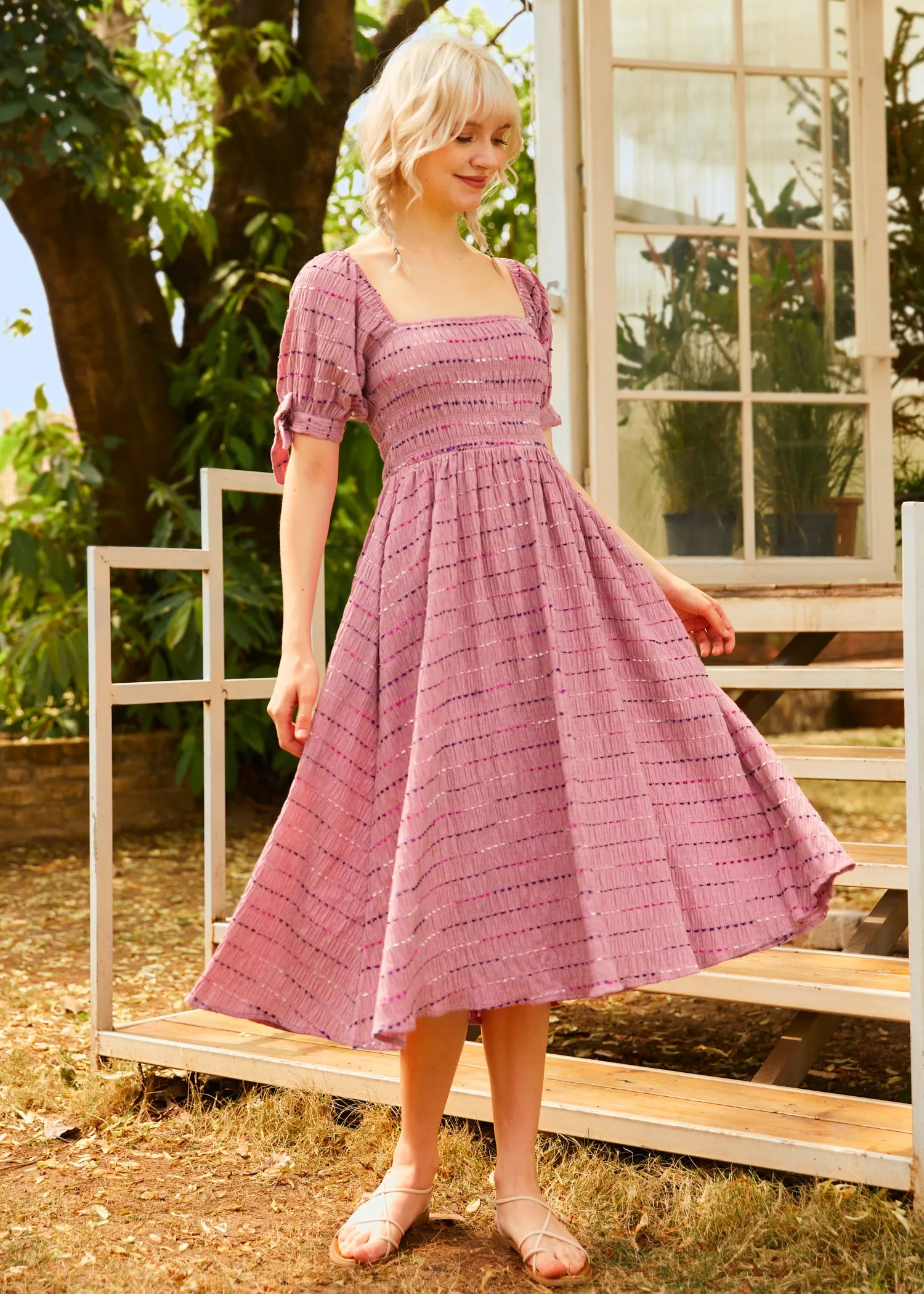 Lavender Daydream Midi Dress sold by Modcloth product image thumbnail 2