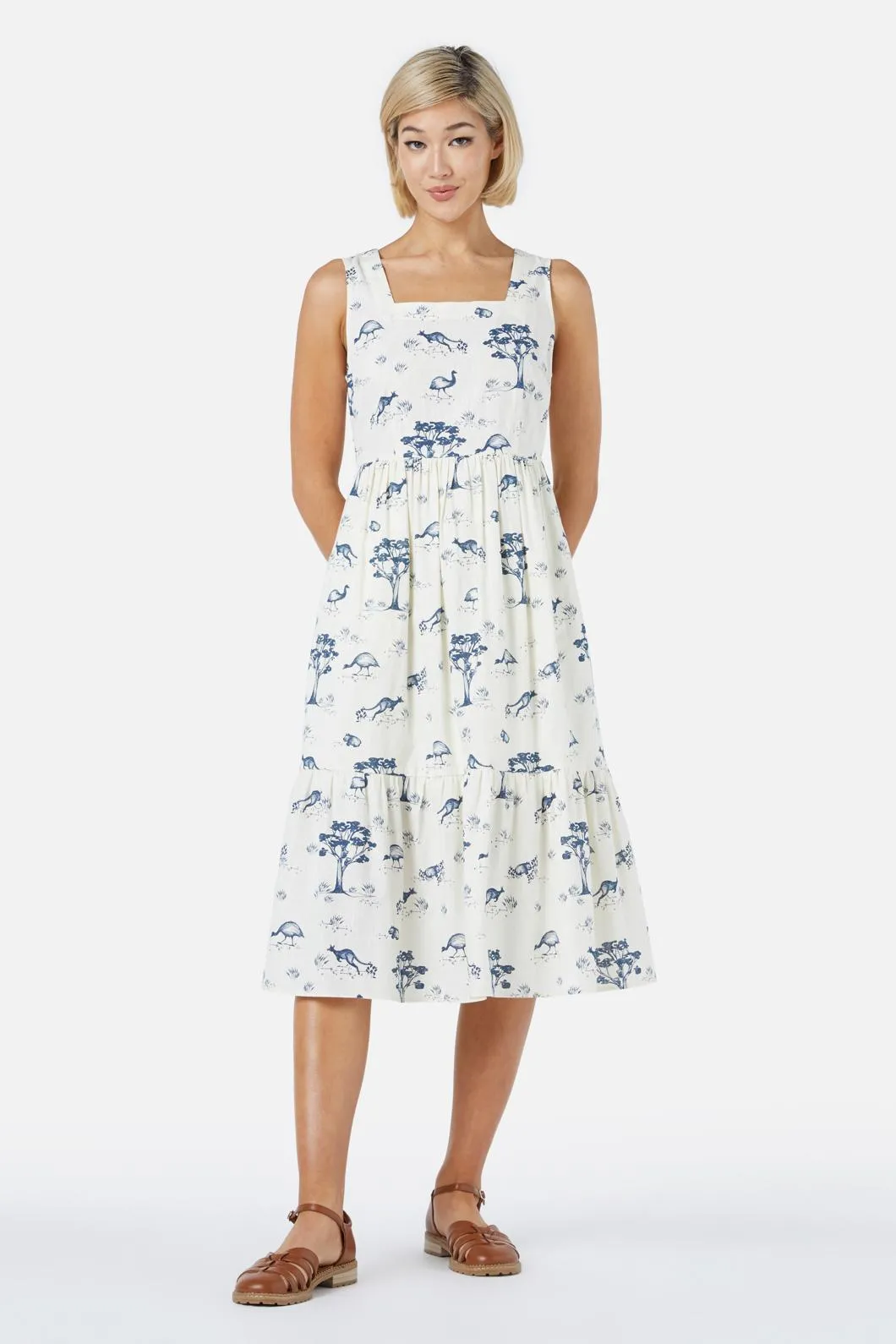 Aus Toile Midi Dress sold by Modcloth product image thumbnail 2