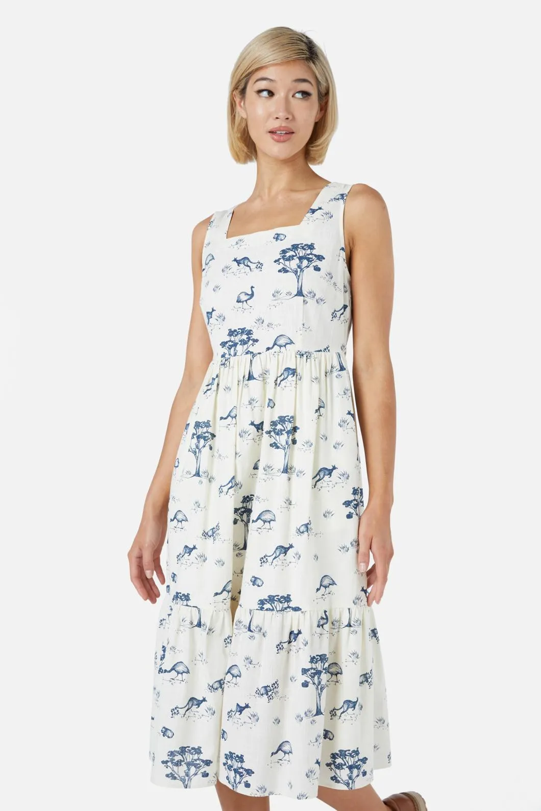 Aus Toile Midi Dress sold by Modcloth product image thumbnail 3
