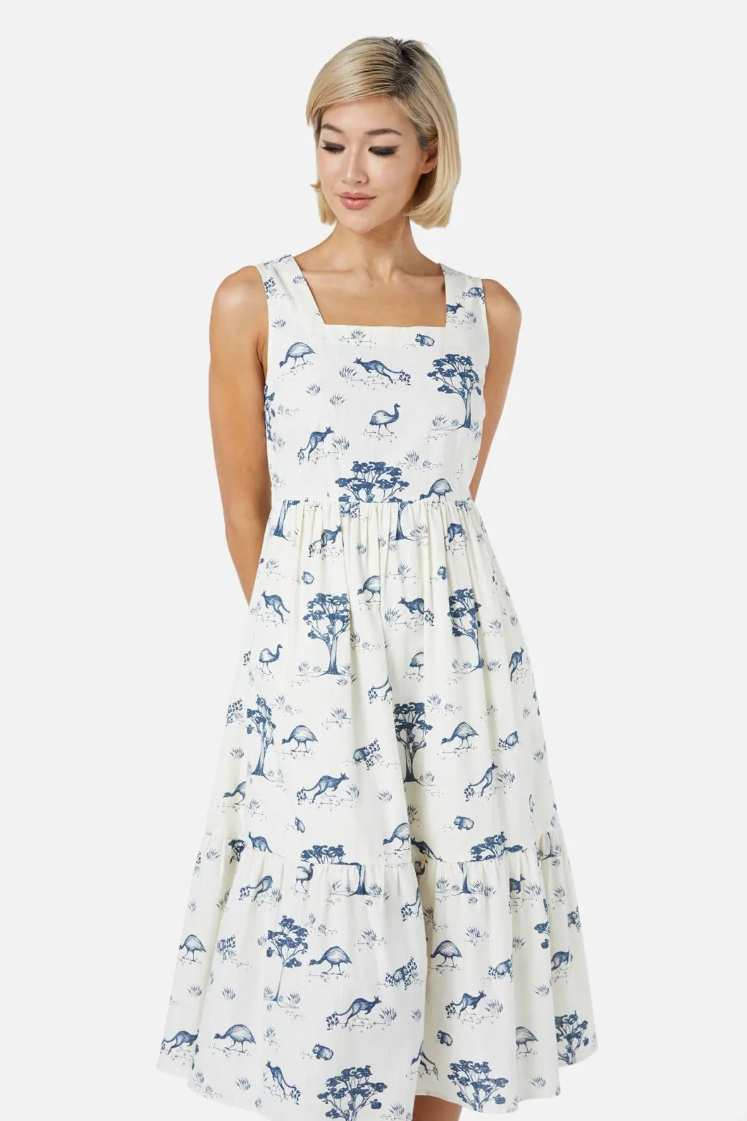Aus Toile Midi Dress sold by Modcloth product image thumbnail 5