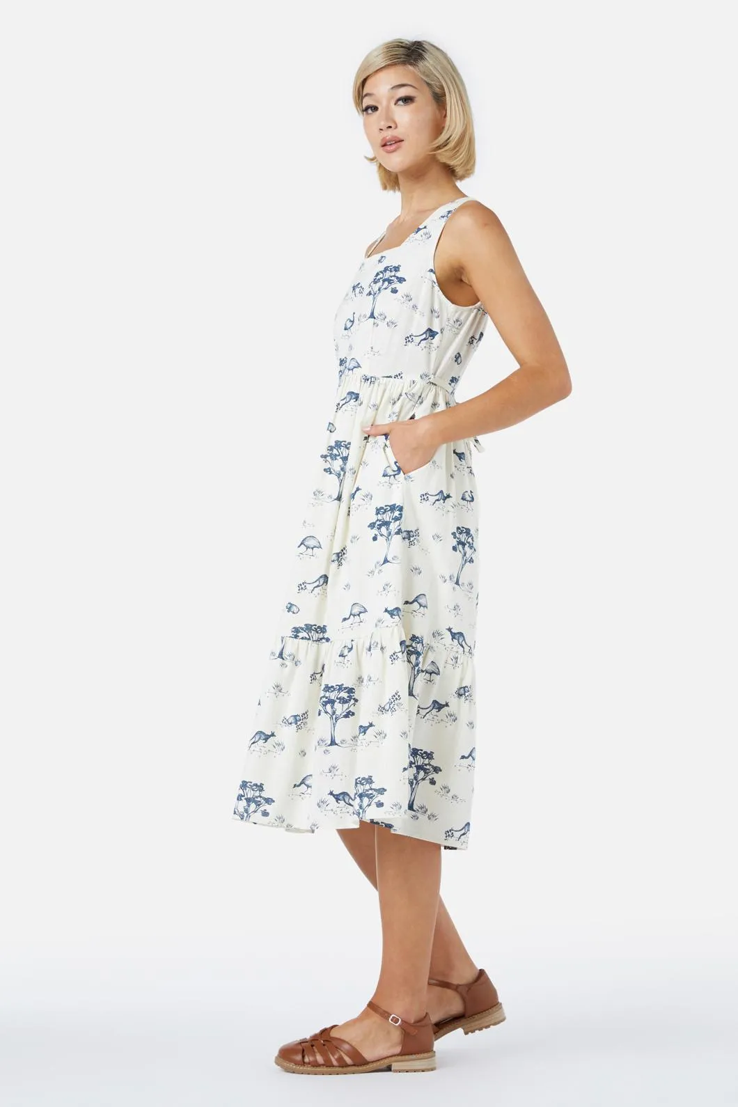 Aus Toile Midi Dress sold by Modcloth product image thumbnail 4