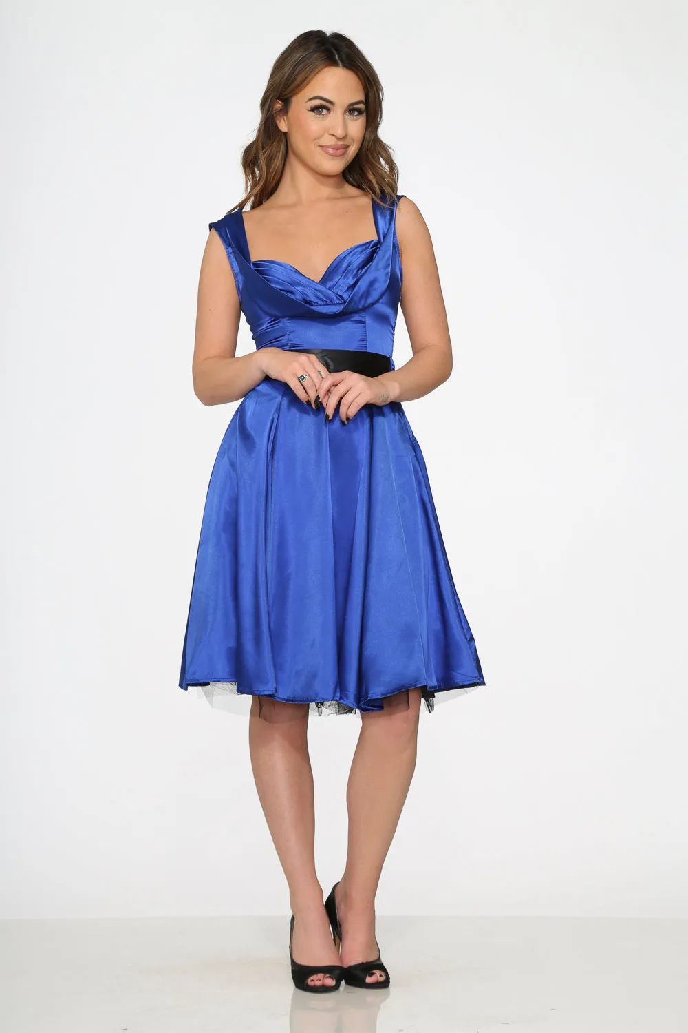 Blue Occasional Swing Dress sold by Modcloth product image thumbnail 3